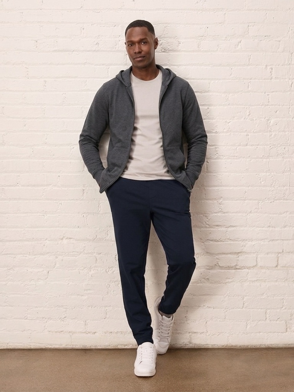 NWOT PACT Cloud Brushed Fleece Zip Hoodie M